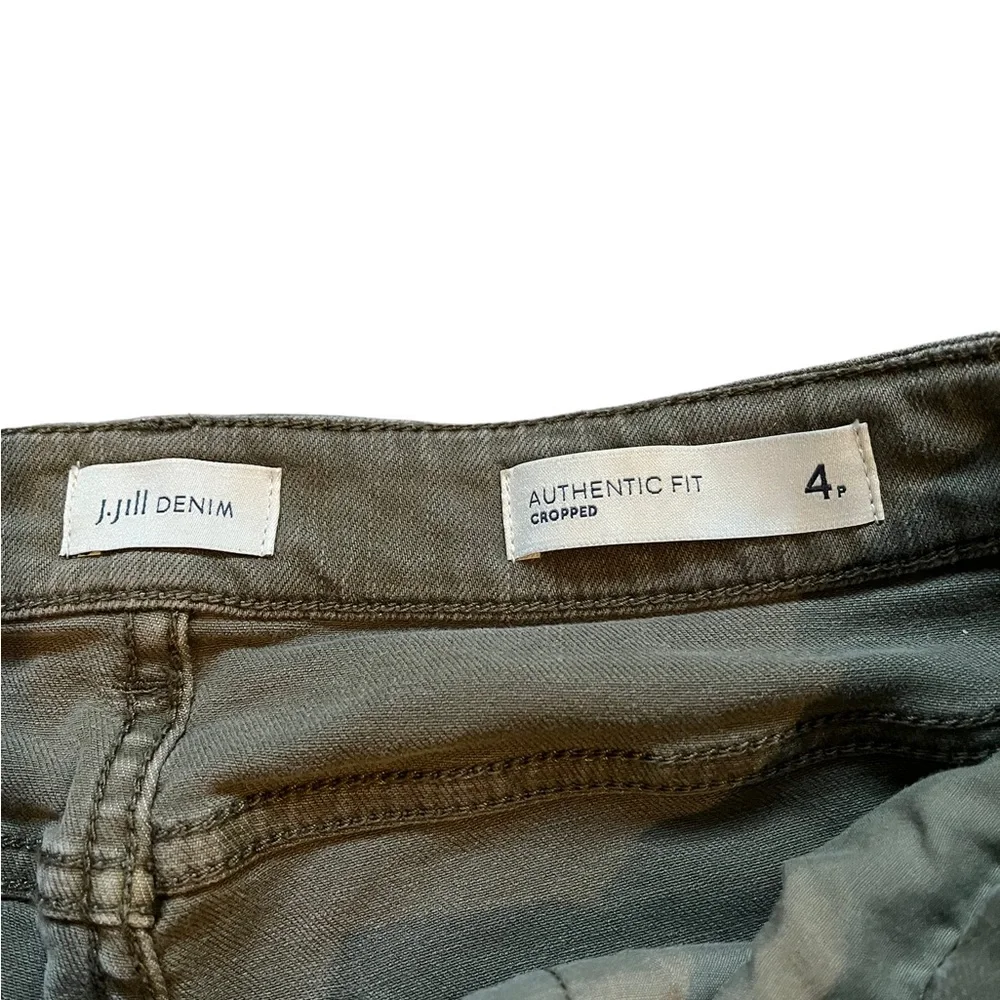 J.Jill Jeans Sage Cropped Authentic Fit Raw Hem - Picture 11 of 11